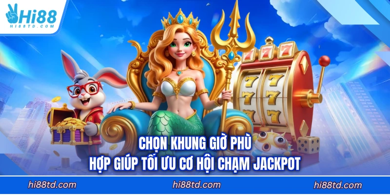 Chọn khung giờ phù hợp giúp tối ưu cơ hội chạm Jackpot