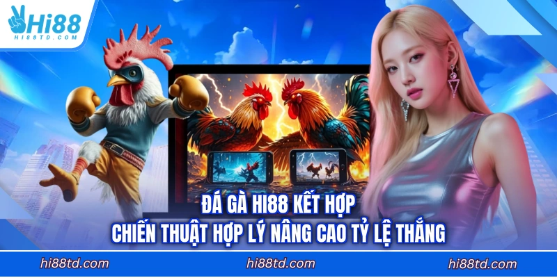 Đá gà Hi88 kết hợp chiến thuật hợp lý nâng cao tỷ lệ thắng