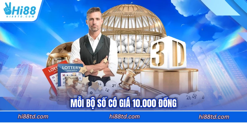 Mỗi bộ số có giá 10.000 đồng