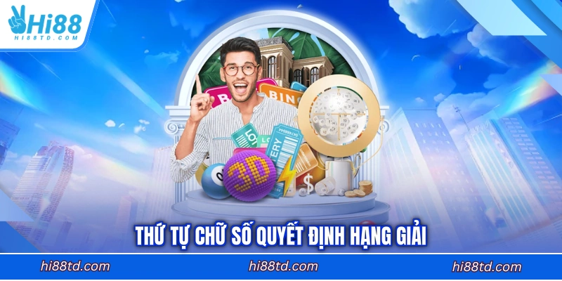 Thứ tự chữ số quyết định hạng giải